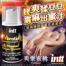 ♥Venus精品♥巴西Intt 跳跳糖感 爆跳式高潮液 17ml (蜜桃  可口交) 增強版 威而柔