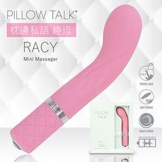 ♥Venus精品♥PILLOW TALK RACY 趣逗 施華水鑽 G點按摩棒-粉