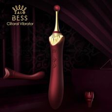 ♥Venus精品♥ 送潤滑液+跳蛋 Zalo Bess 秒高潮陰蒂按摩器-紫紅色 自慰器 自慰按摩棒