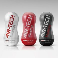 ♥Venus精品♥日本TENGA AIR-TECH SQUEEZE 軟殼增壓重覆使用飛機杯/3款