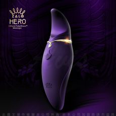 ♥Venus精品♥法國Zalo Hero英雄C點 撩動小舌震動器 暮光紫情趣用品