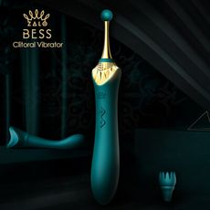 ♥Venus精品♥ 送潤滑液+跳蛋 Zalo Bess 秒高潮陰蒂按摩器-綠色 自慰器 自慰按摩棒