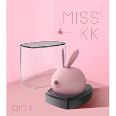 ♥Venus精品♥總代理公司貨 KISS TOY MISS KK 蜜思兔 萌兔 口交吸吮震動器 粉