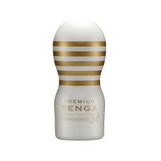 ♥Venus精品♥送潤滑液 日本原廠官方正品 TENGA PREMIUM 尊爵真空杯 [柔嫩版]