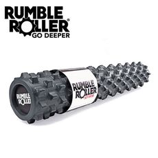 Rumble Roller 深層按摩滾輪 狼牙棒 長版 黑色 加強版 30吋
