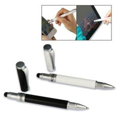 【OBIEN歐品漾】高感度二用觸控筆-可替換觸控筆頭及筆芯型-黑白兩色可選
