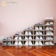 【MAMORU】開放式6層可堆疊組合式鞋架 (鞋櫃/收納架)OP513023