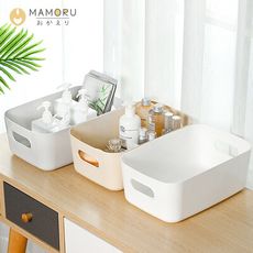 【MAMORU】簡約日系收納盒-大款/中款/小款(收納盒/收納籃/衣櫃收納/置物籃)