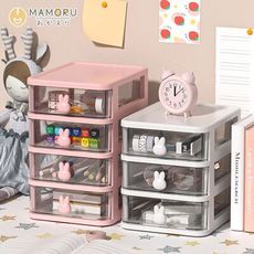 【MAMORU】兔子桌面收納盒-共3款(桌面收納盒 抽屜桌面收納盒 收納盒 抽屜盒)OP25020