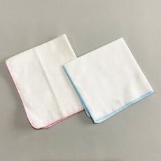 [台灣毛巾網] 二重紗方巾/洗臉巾(1入)可挑色