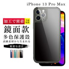 【多種顏色保護套 】IPhone 13 PRO MAX 超厚光面直邊手機殼 防摔防刮保護殼超厚版軟殼