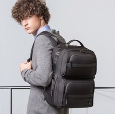 新品商務輕便後背包/男士休閒商務兩用背包/USB外接充電背包