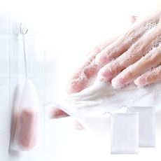 可掛式皂類專用雙層起泡網