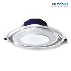 【Denin 燈影】LED 崁燈 三色調光 7-9cm