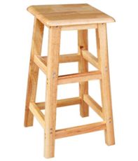 【MSL】【米詩蘭居家】實木方椅凳 (高70cm)/ 全原木椅