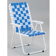【MSL】【米詩蘭居家】台灣製造 編織休閒椅(中型)/戶外露營椅