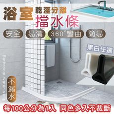 乾濕分離浴室擋水條(100cm/入)