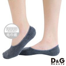 D&G毛巾底襪套-DS134 (女襪/襪子/隱形襪)