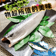 【鮮綠生活】挪威薄鹽鯖魚L(毛重200克-230克/片, 淨重165克-195克/片)