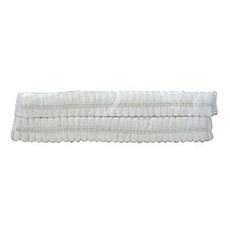 不織布伸縮條狀髮帽 100入/包/白/藍