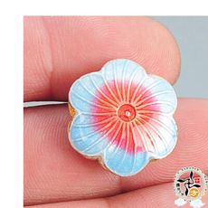 櫻花 景泰藍1.9*0.8 cm  配件1個  【十方佛教文物】