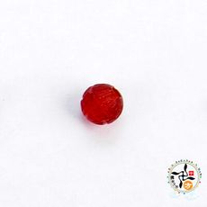 蓮花 紅玉髓 精雕6mm    配件2個【十方佛教文物】