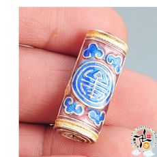 長壽景泰藍2.8*1.2*0.7cm 配件1個  【十方佛教文物】