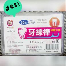 牙線棒(2入組) 台灣製造 - -