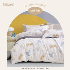涼感冰纖絲 / 四件式兩用被床包組 / 雙人加大