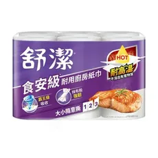 舒潔 食安級耐用廚紙 108抽x6捲x6串/箱