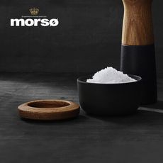【丹麥Morsø】皇家黑爵士橡木蓋鑄鐵鹽罐