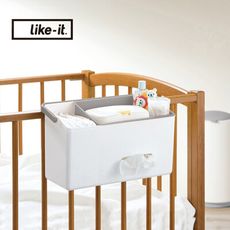 【日本like-it】嬰兒床邊用品收納箱