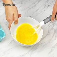 【美國Tovolo】蛋料理撈拌煎三合一調理器 (打蛋/撈蛋/煎蛋)