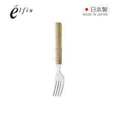 【日本高桑金屬】日製木柄不鏽鋼水果甜點叉-4入