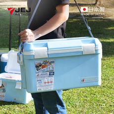 【日本JEJ】日本製手提肩揹兩用保冷冰桶(附背帶)-35L (釣魚/露營/戶外休閒)