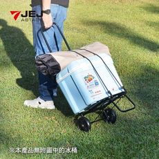 【日本JEJ】鋼製便攜輕巧摺疊手推車-高98CM (露營/戶外)