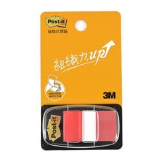 3M 抽取式標籤單色系列 681N-1 紅 (膠質.可書寫)