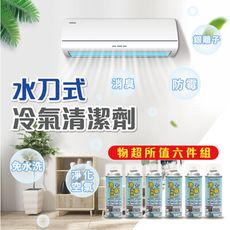 【現貨供應-六件組】【耐久美】抗菌 現貨 450ml 免水洗 水刀式 冷氣清潔劑 免水洗清潔劑 清潔