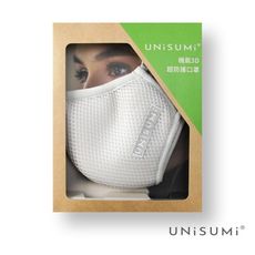 【UNISUMI】機能3D超防護口罩1入盒裝M號_材料通過ISO18184認證