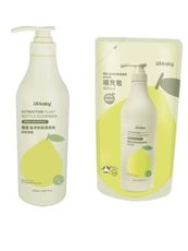 優生植淨奶瓶清潔劑-清新西柚 1000ml+900ml