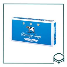 日本原裝進口 牛乳石鹼-藍盒香皂(茉莉清爽型)85g*3入裝