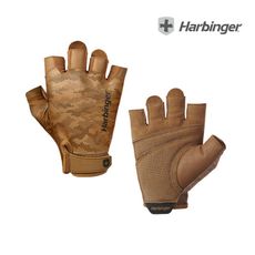 【總代理公司貨】Harbinger Pro Gloves 2.0 重訓/健身用專業手套-迷彩黃