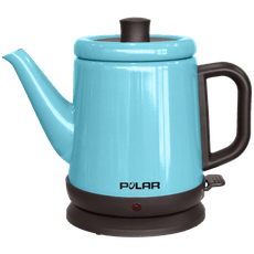 【富樂屋】POLAR 普樂 0.8L 不銹鋼快煮壺(水藍) PL-1739