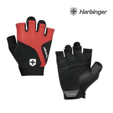 【總代理公司貨】Harbinger Flexfit Gloves 2.0 重訓/健身專業手套-橘紅