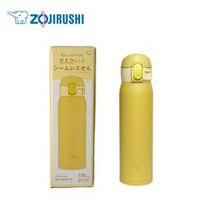 【ZOJIRUSHI 象印】一體式杯蓋不鏽鋼真空保溫杯 480ml SM-WA48-YA