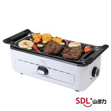 【SDL 山多力】無煙溫控煎烤兩用電烤爐/烤肉爐/電烤盤 SL-EP868