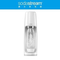 Sodastream時尚風自動扣瓶氣泡水機 Spirit-白色 福利品