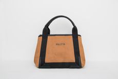 theplus 男女品牌提包 PALETA系列 - 帆布中袋(鈦金棕)