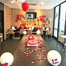 求婚浪漫氣球套餐組 告白氣球 派對驚喜(豪華版)