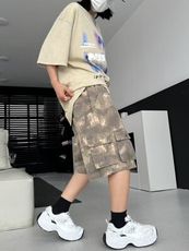 短褲-沙漠迷彩短褲《99952433》共1色『RFD』